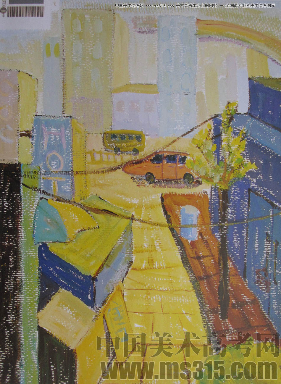 中央美术学院2010年建筑学优秀试卷20色彩