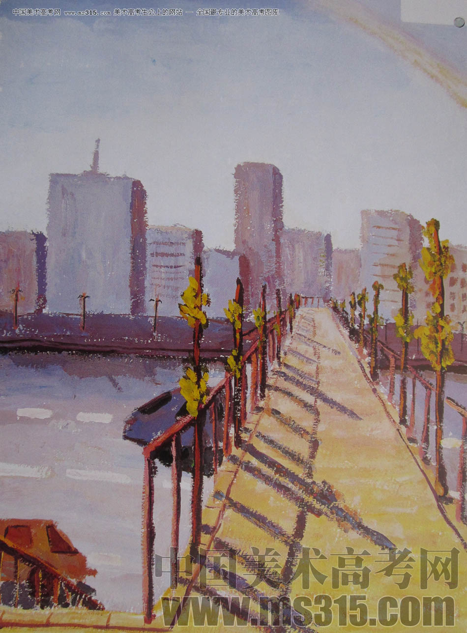 中央美术学院2010年建筑学优秀试卷24（色彩）