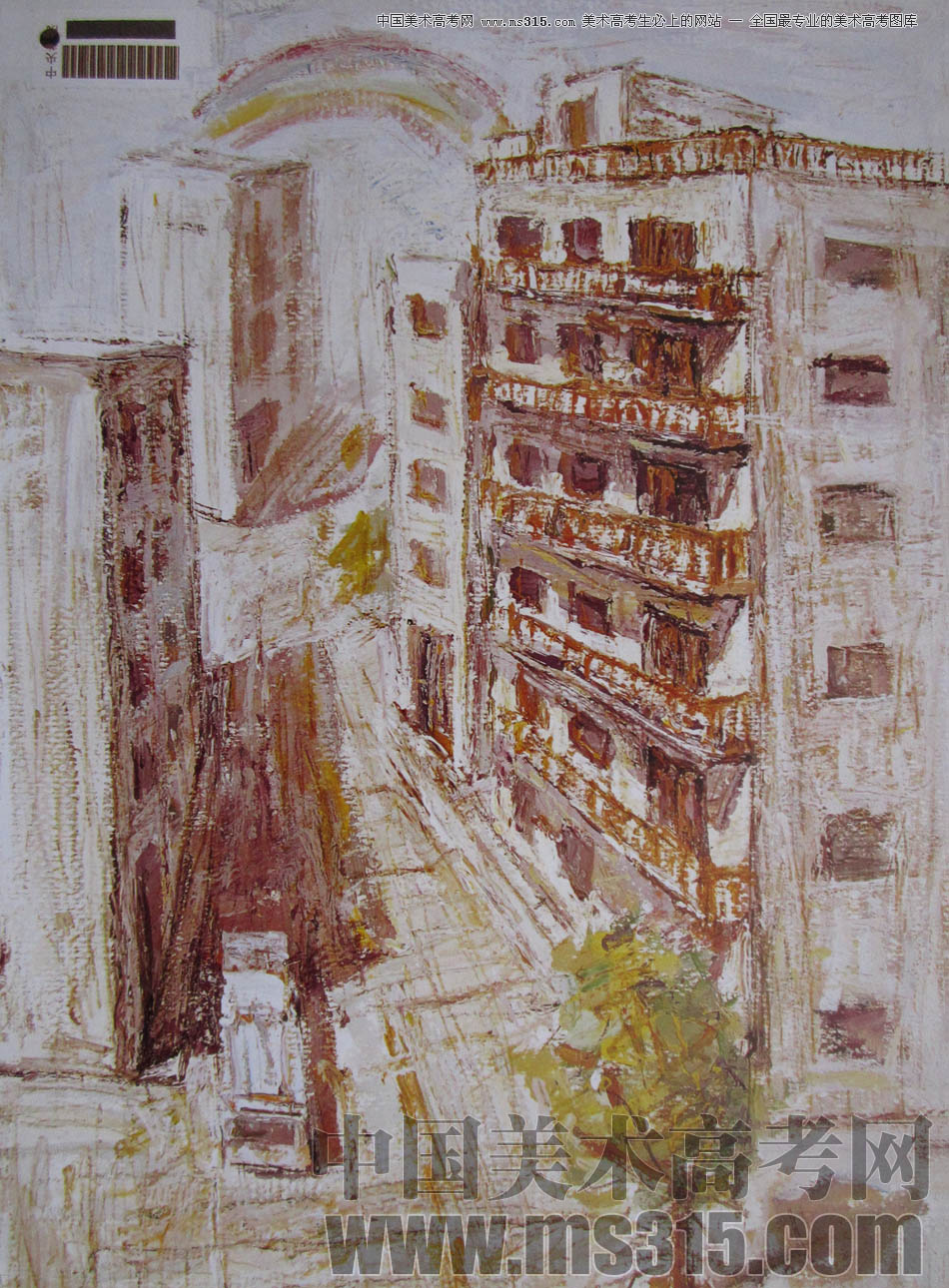 中央美术学院2010年建筑学优秀试卷28（色彩）