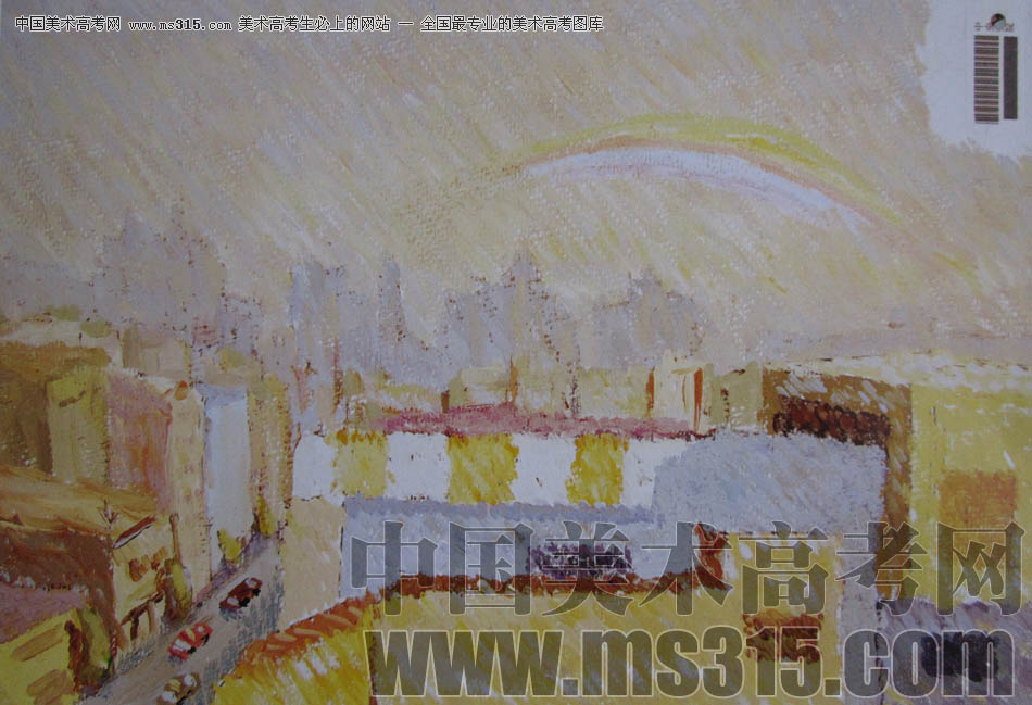 中央美术学院2010年建筑学优秀试卷31（色彩）