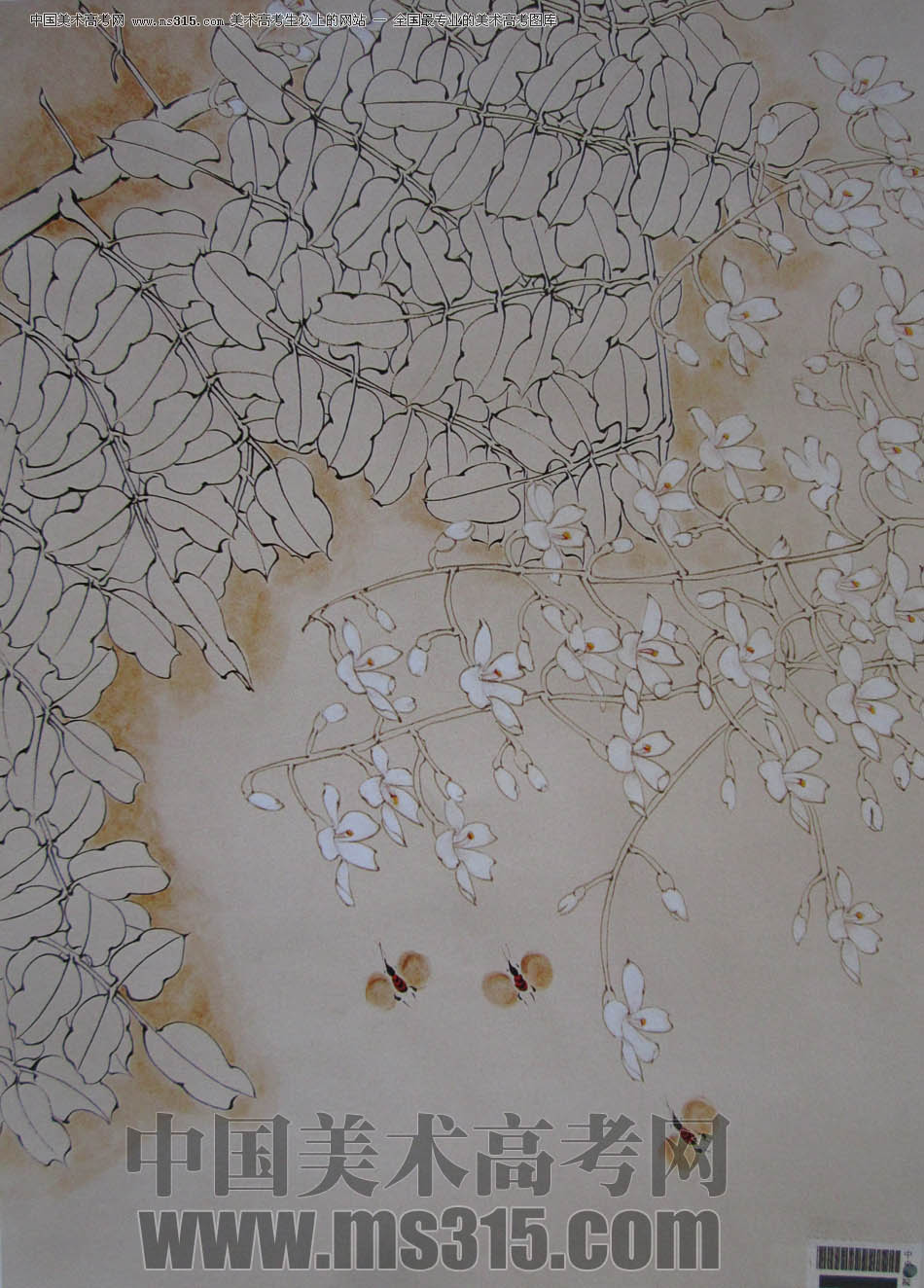 中央美术学院2010年中国画优秀试卷17（命题创作）