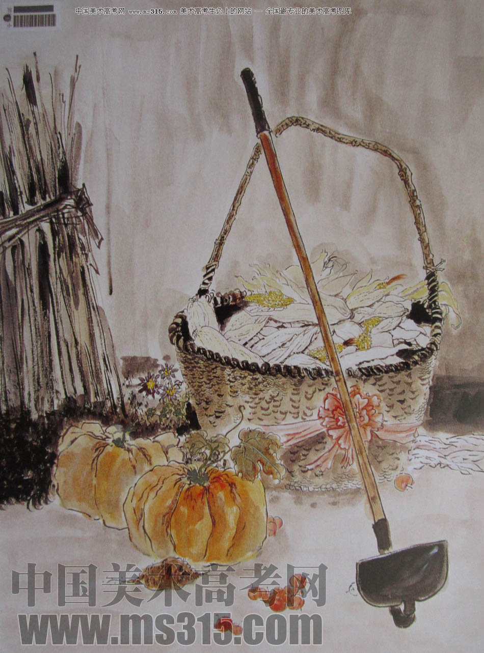 中央美术学院2010年中国画优秀试卷21（命题创作）