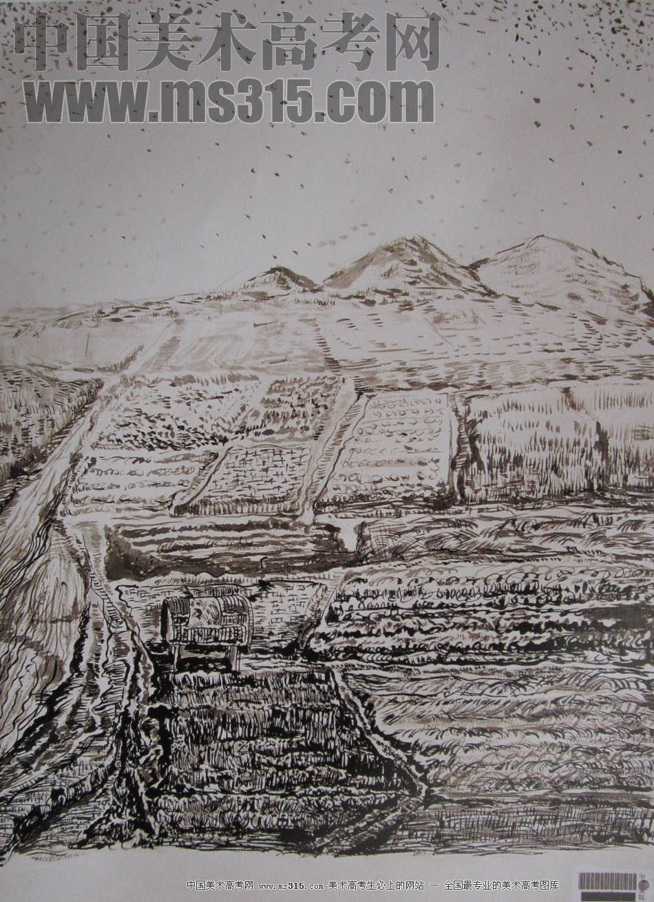 中央美术学院2010年中国画优秀试卷22（命题创作）