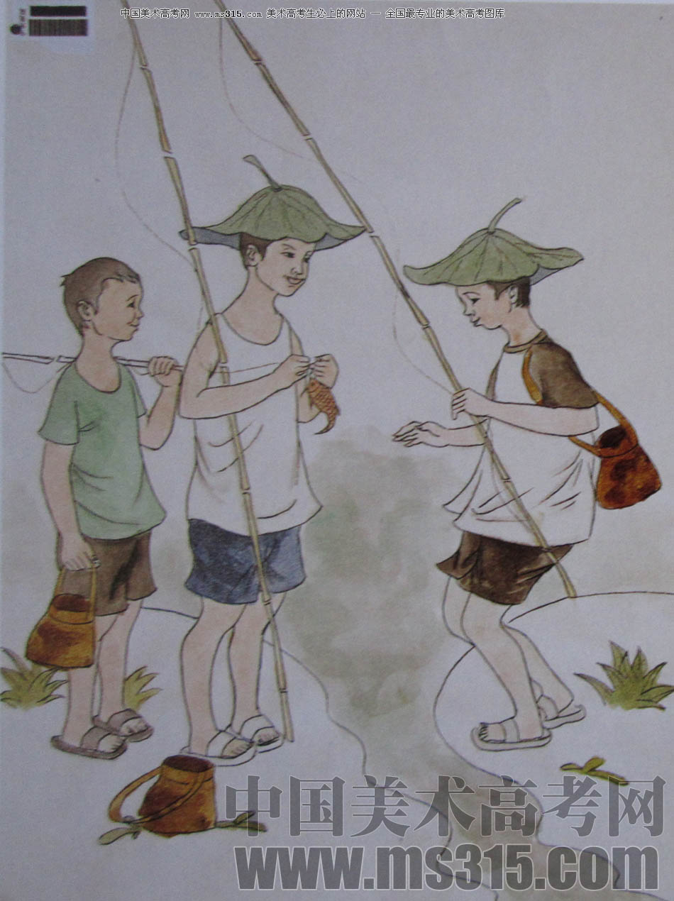 中央美术学院2010年中国画优秀试卷23（命题创作）