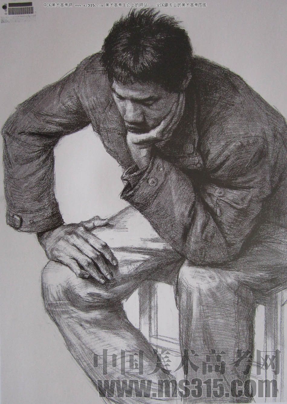 中央美术学院2010年造型艺术优秀试卷24（素描）