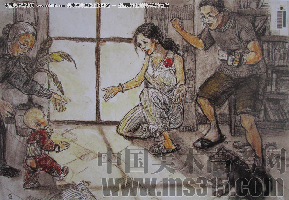 中央美术学院2010年造型艺术优秀试卷89（命题创作）