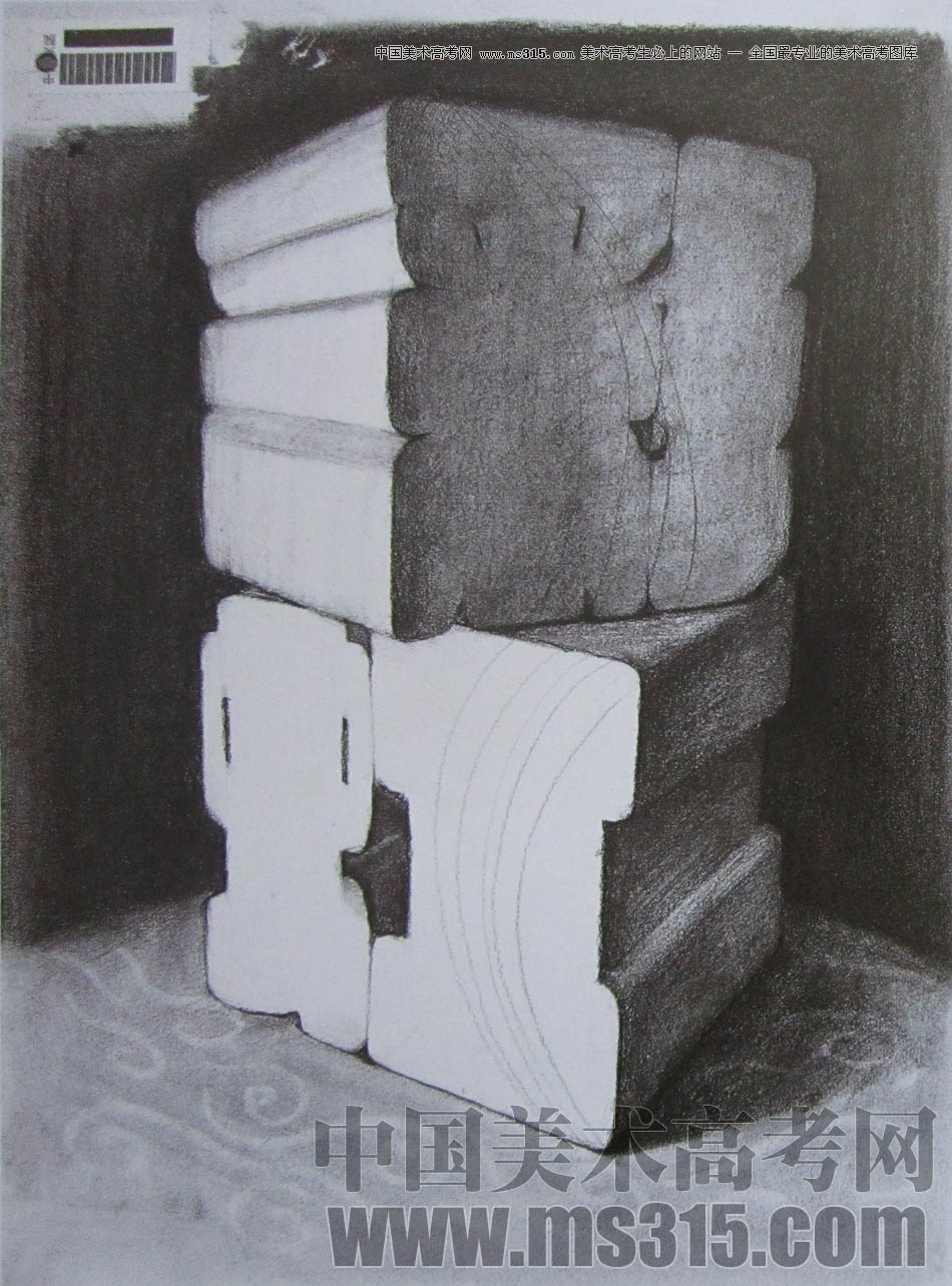 中央美术学院2010年艺术设计优秀试卷2（素描）