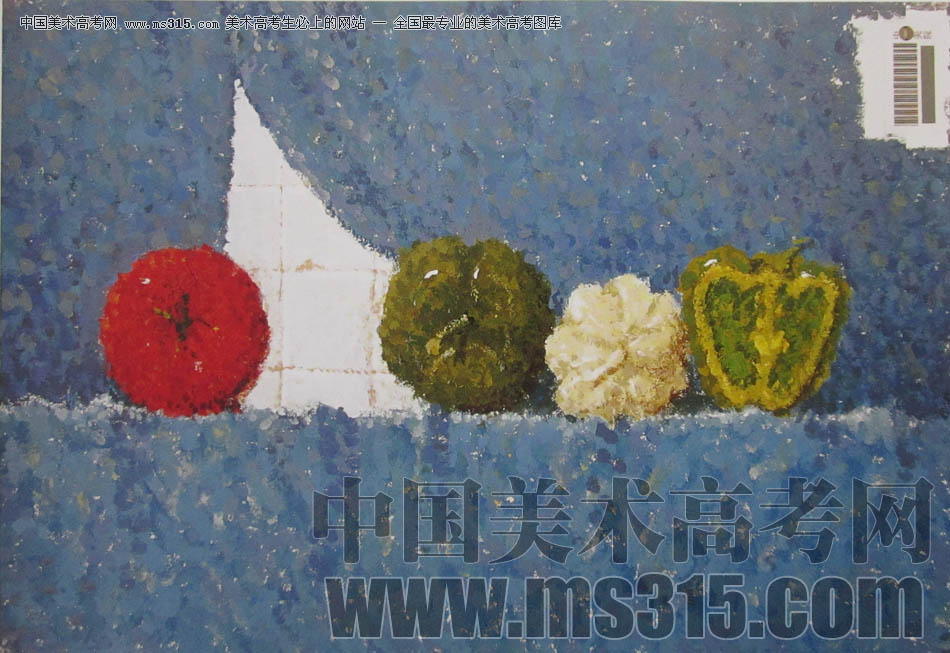 中央美术学院2010年艺术设计优秀试卷43（色彩）
