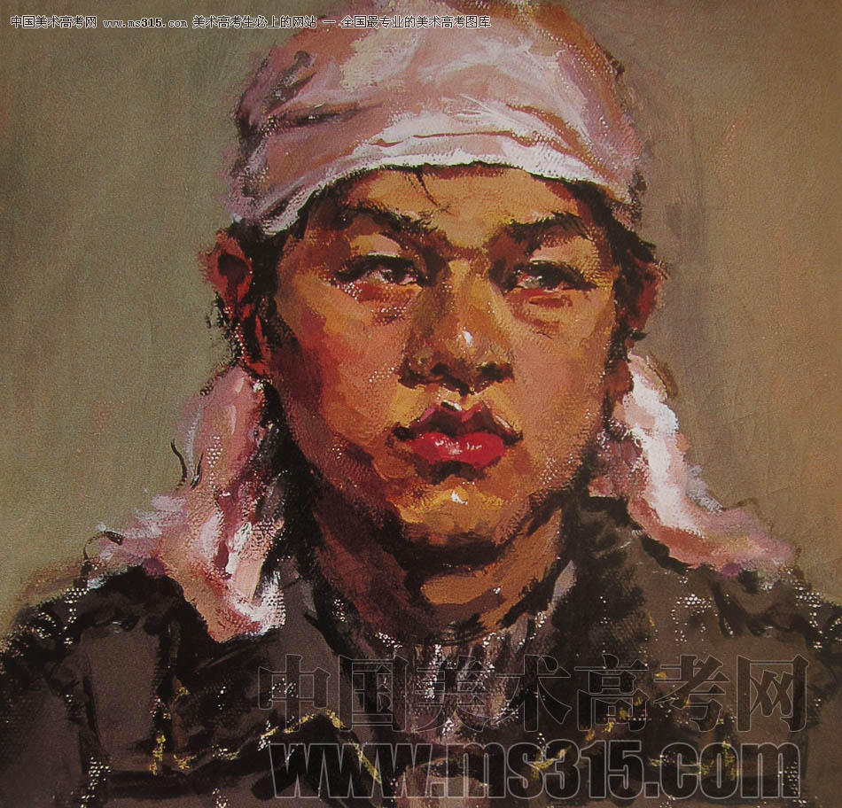 2010-2011年天津美术学院色彩优秀试卷63（绘画、雕塑）