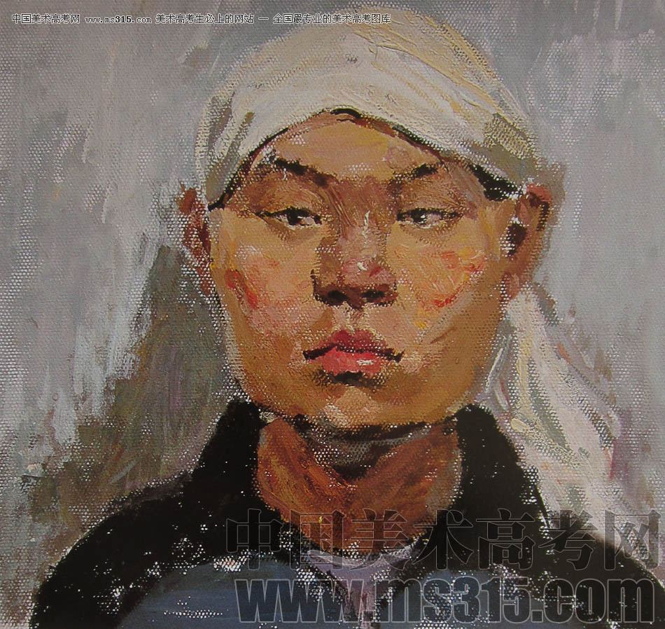 2010-2011年天津美术学院色彩优秀试卷65（绘画、雕塑）