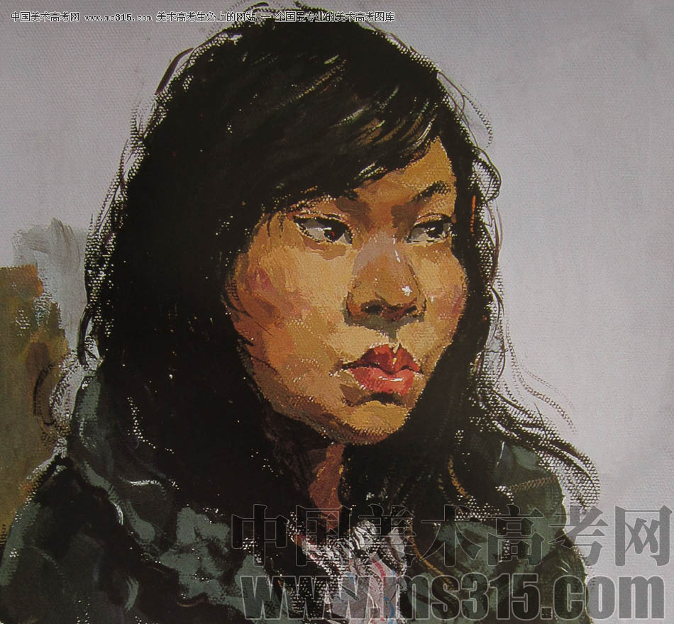 2010-2011年天津美术学院色彩优秀试卷68（绘画、雕塑）