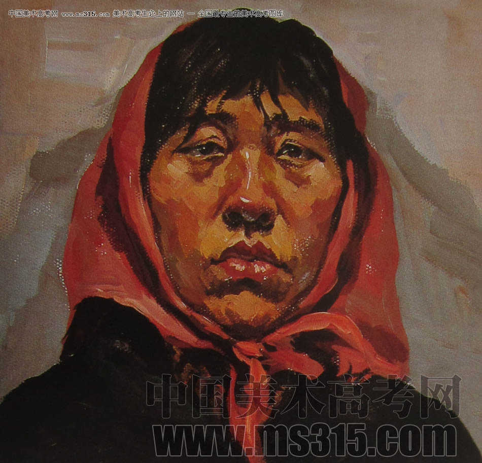 2010-2011年天津美术学院色彩优秀试卷75（绘画、雕塑）