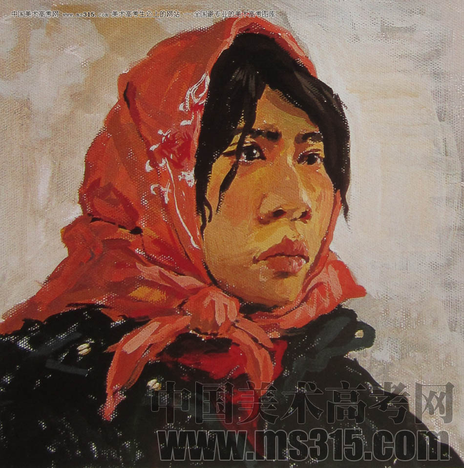2010-2011年天津美术学院色彩优秀试卷76（绘画、雕塑）