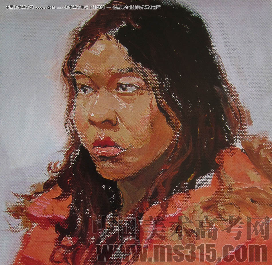 2010-2011年天津美术学院色彩优秀试卷77（绘画、雕塑）