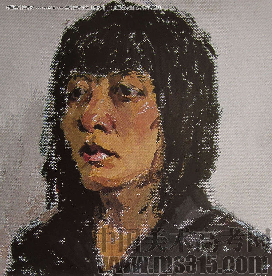 2010-2011年天津美术学院色彩优秀试卷79（绘画、雕塑）