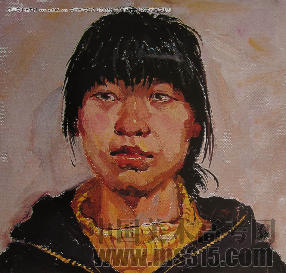 2010-2011年天津美术学院色彩优秀试卷81（绘画、雕塑）