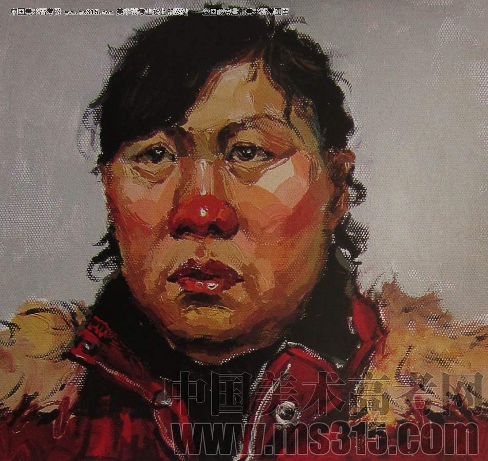 2010-2011年天津美术学院色彩优秀试卷84（绘画、雕塑）