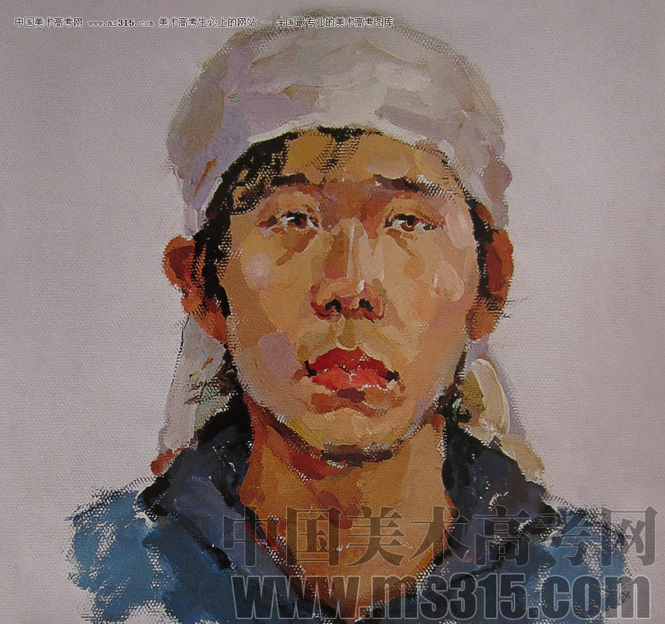 2010-2011年天津美术学院色彩优秀试卷88（绘画、雕塑）