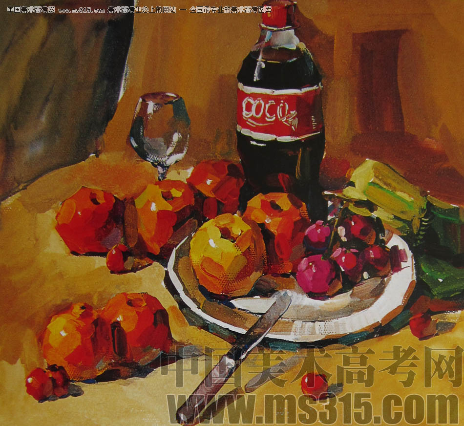 2010-2011年天津美术学院色彩优秀试卷110（艺术设计、工业设计、动画）
