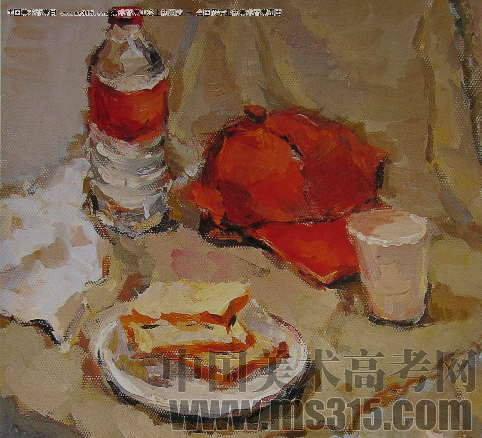 2010-2011年天津美术学院色彩优秀试卷15（绘画、雕塑）
