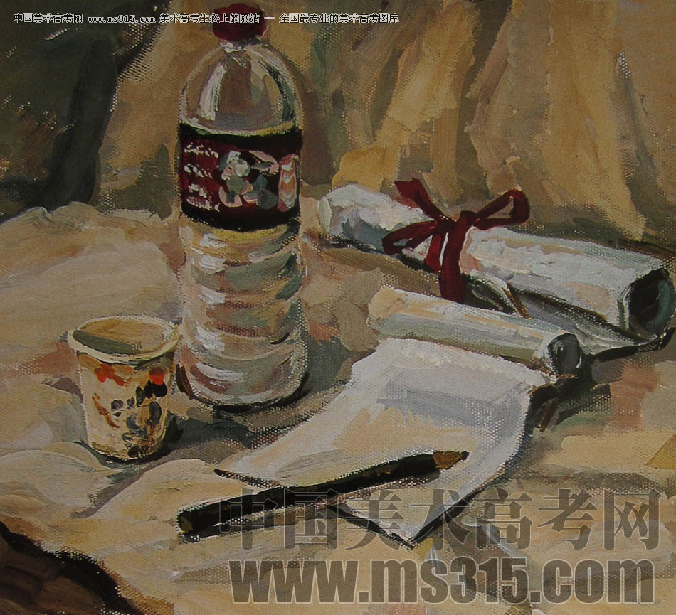 2010-2011年天津美术学院色彩优秀试卷25（绘画、雕塑）