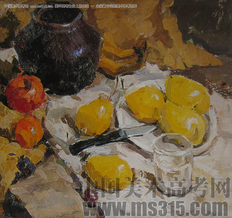 2010-2011年天津美术学院色彩优秀试卷40（绘画、雕塑）