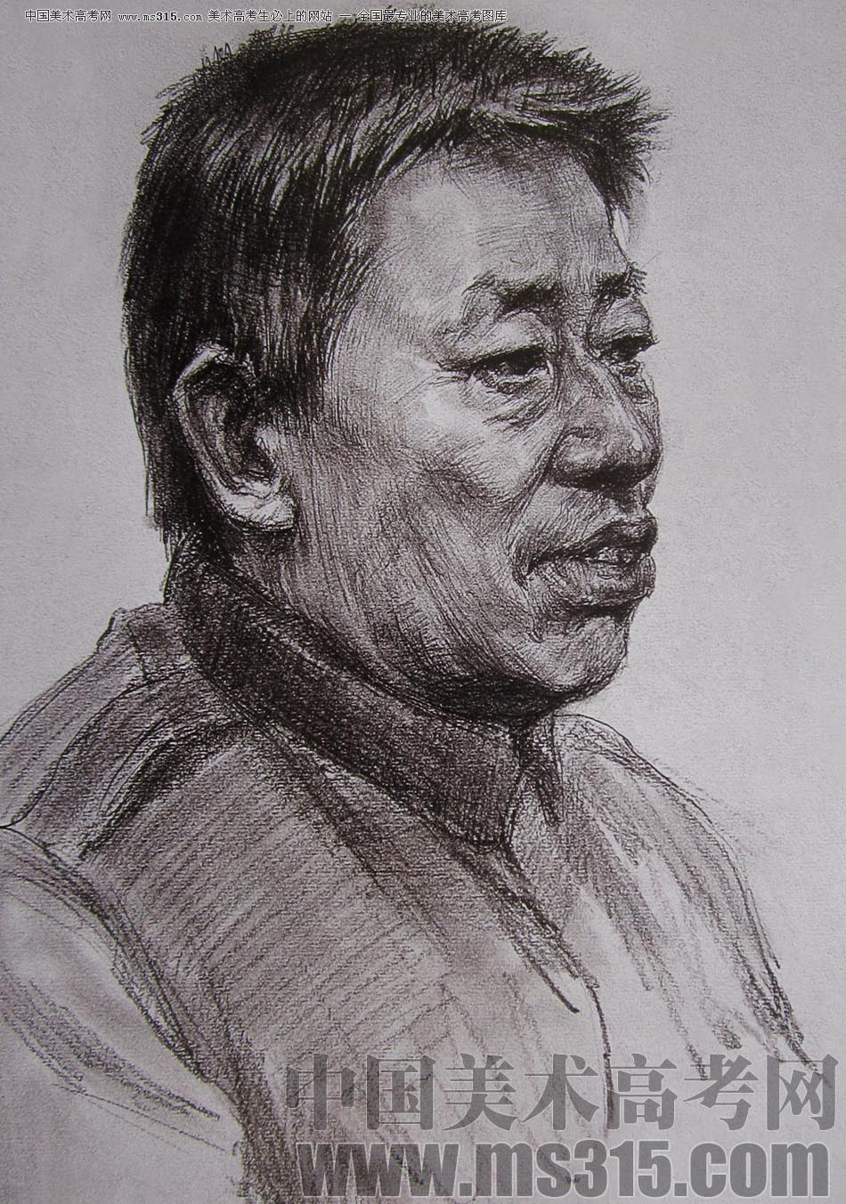 2010-2011年天津美术学院素描优秀试卷26（绘画、雕塑）