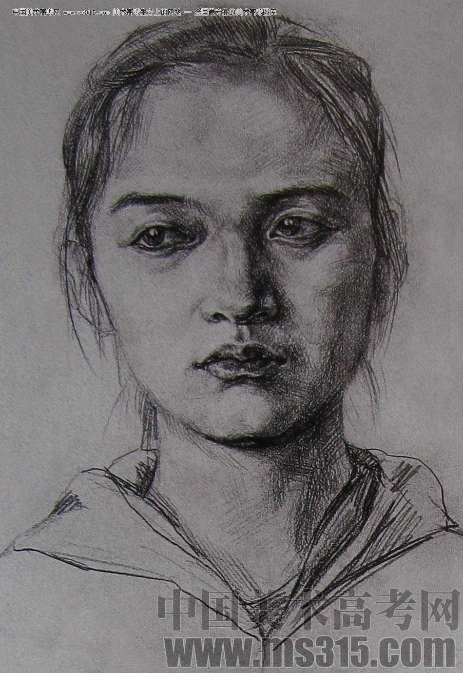 2010-2011年天津美术学院素描优秀试卷27（绘画、雕塑）
