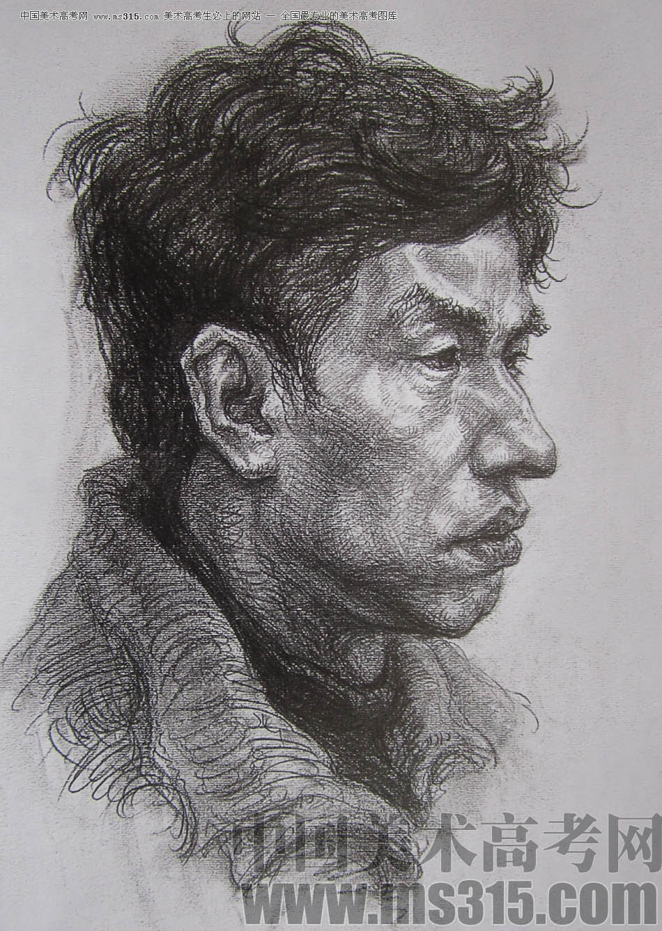 2010-2011年天津美术学院素描优秀试卷10（绘画、雕塑）
