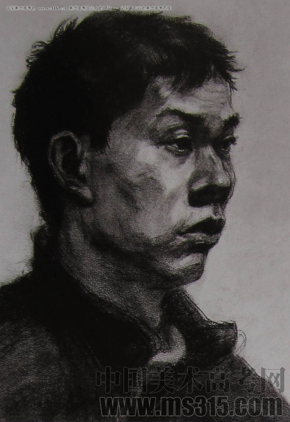 2010-2011年天津美术学院素描优秀试卷12（绘画、雕塑）