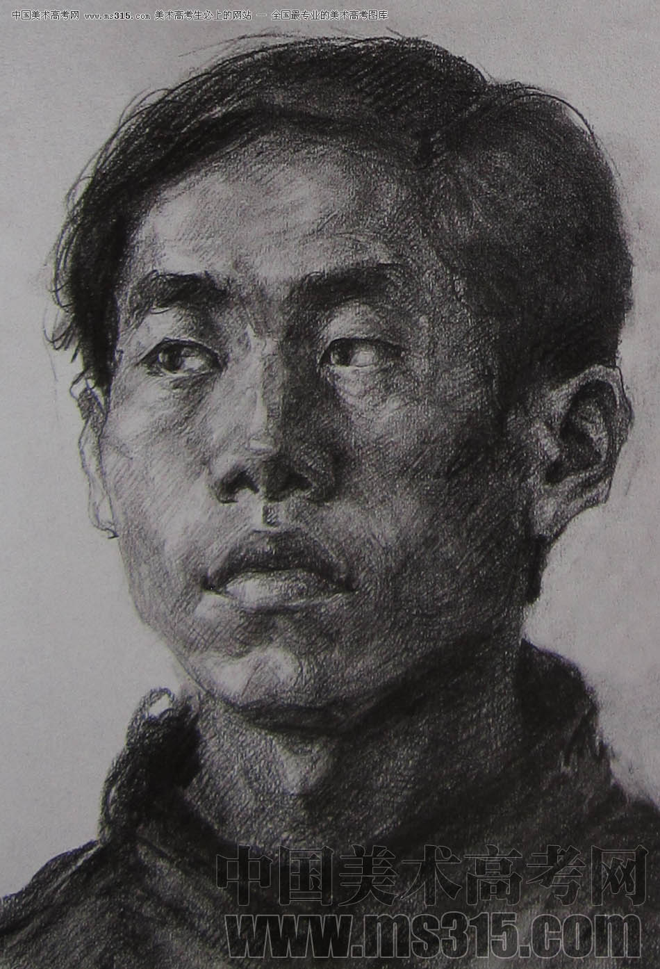 2010-2011年天津美术学院素描优秀试卷13（绘画、雕塑）