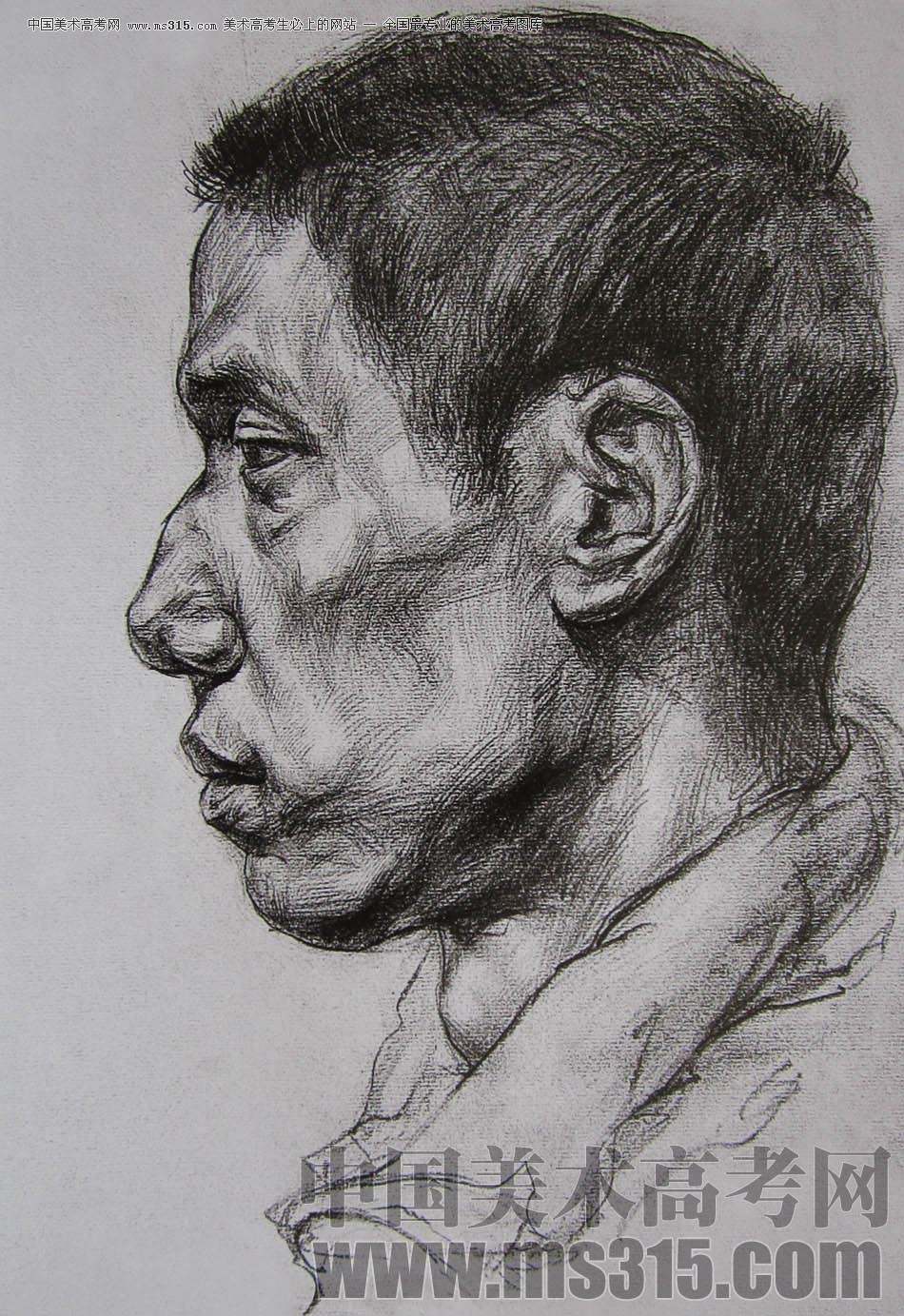 2010-2011年天津美术学院素描优秀试卷14（绘画、雕塑）