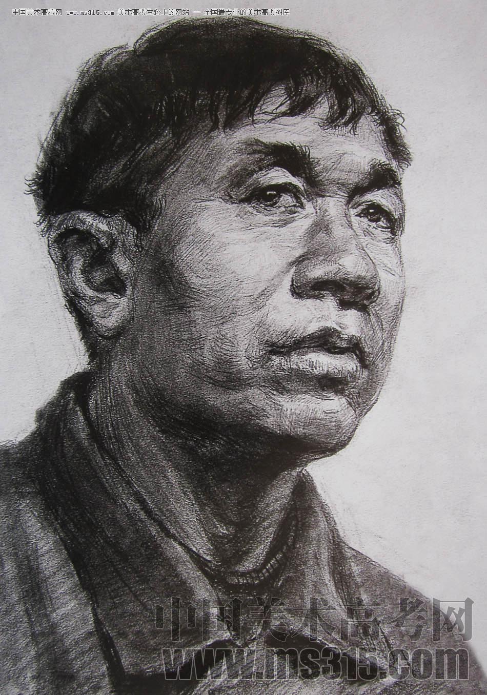 2010-2011年天津美术学院素描优秀试卷16（绘画、雕塑）
