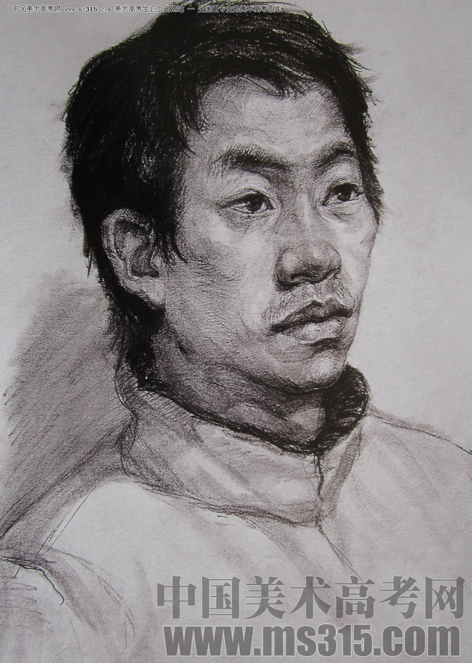 2010-2011年天津美术学院素描优秀试卷20（绘画、雕塑）