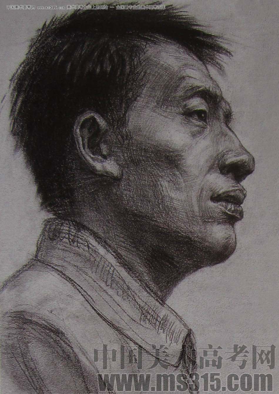 2010-2011年天津美术学院素描优秀试卷22（绘画、雕塑）