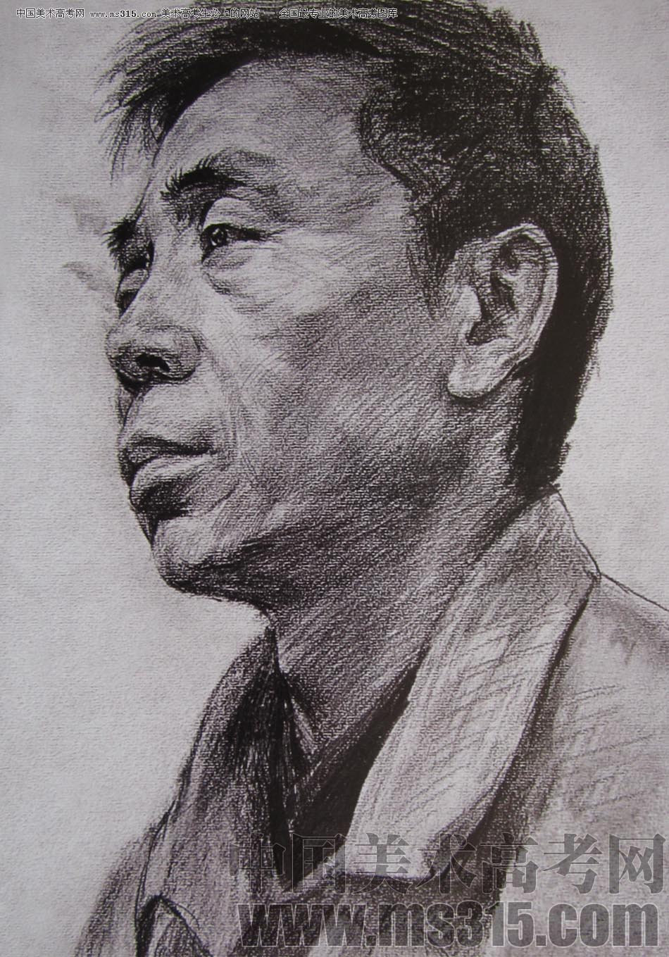 2010-2011年天津美术学院素描优秀试卷21（绘画、雕塑）