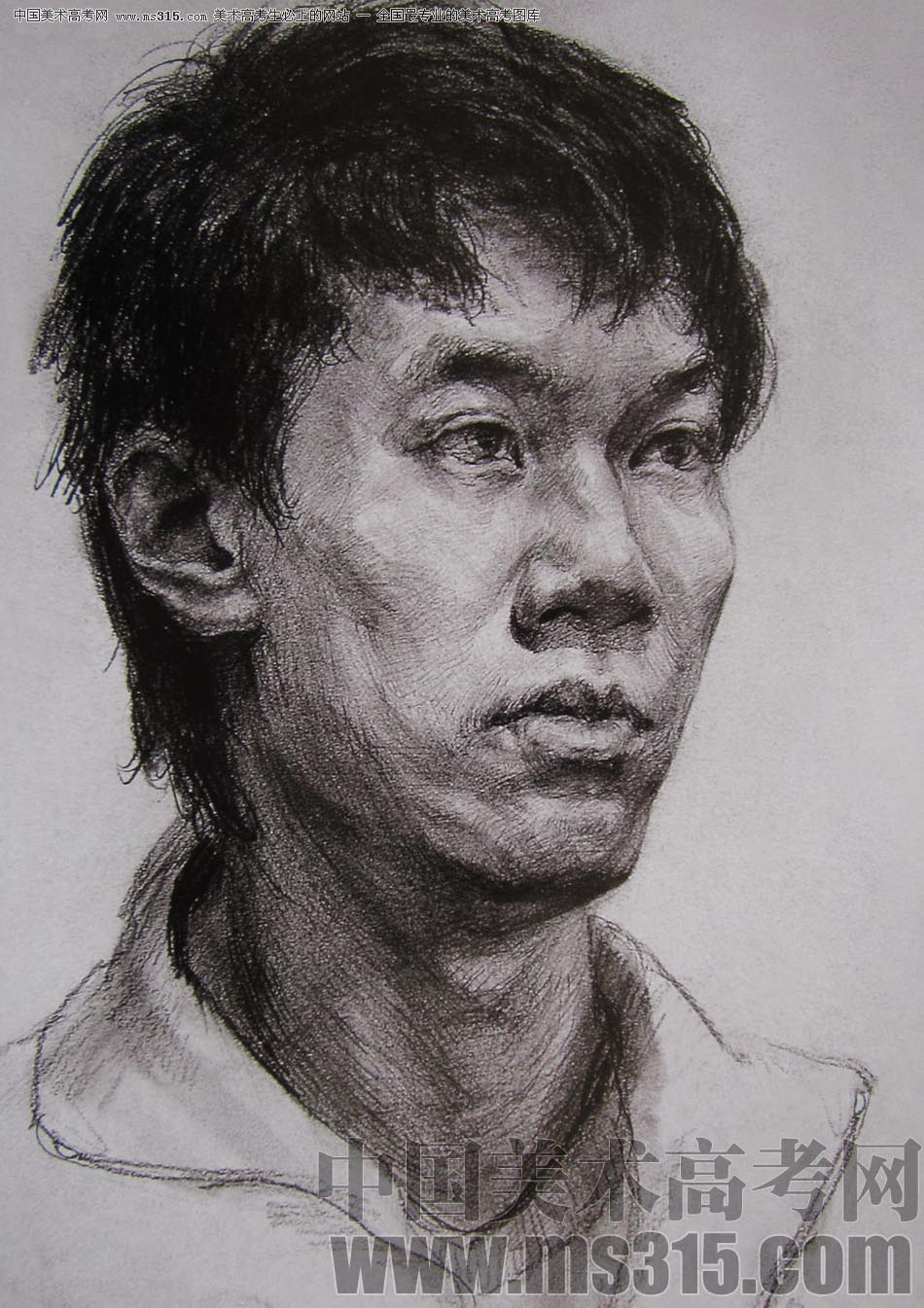 2010-2011年天津美术学院素描优秀试卷24（绘画、雕塑）