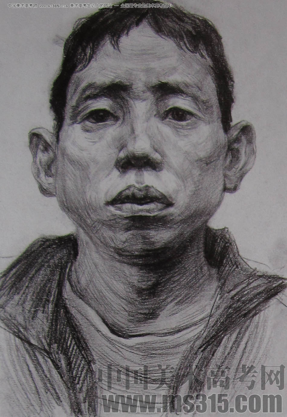 2010-2011年天津美术学院素描优秀试卷31（绘画、雕塑）