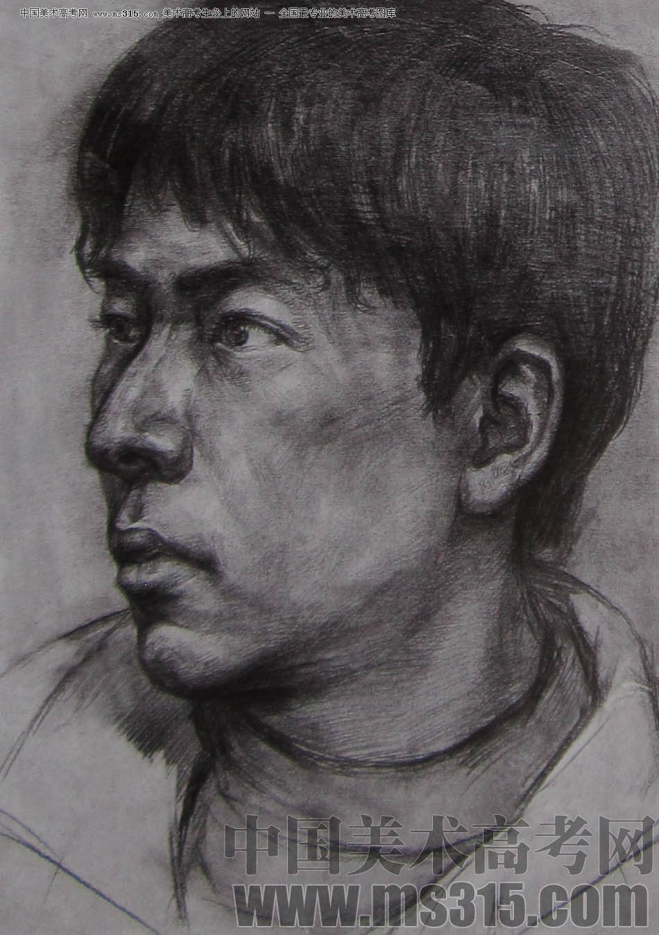2010-2011年天津美术学院素描优秀试卷32（绘画、雕塑）