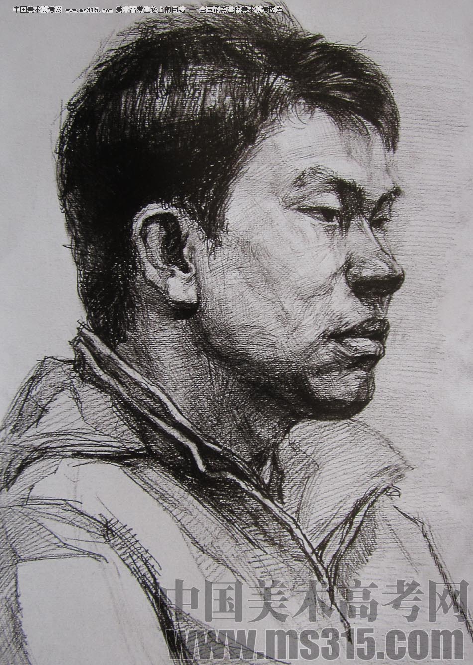 2010-2011年天津美术学院素描优秀试卷33（绘画、雕塑）