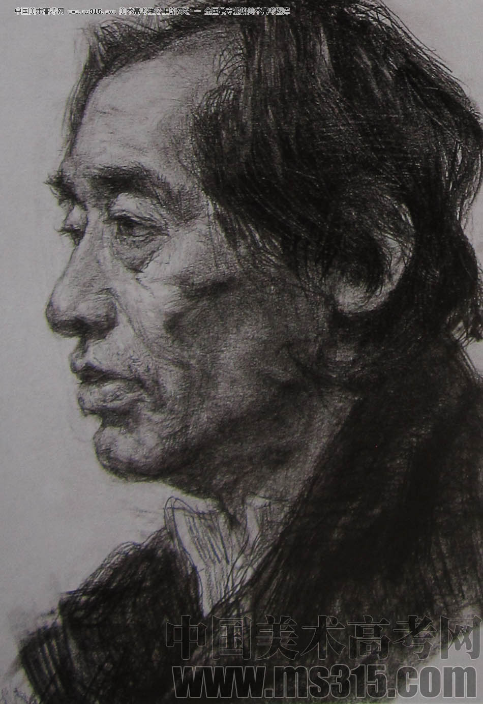 2010-2011年天津美术学院素描优秀试卷35（绘画、雕塑）