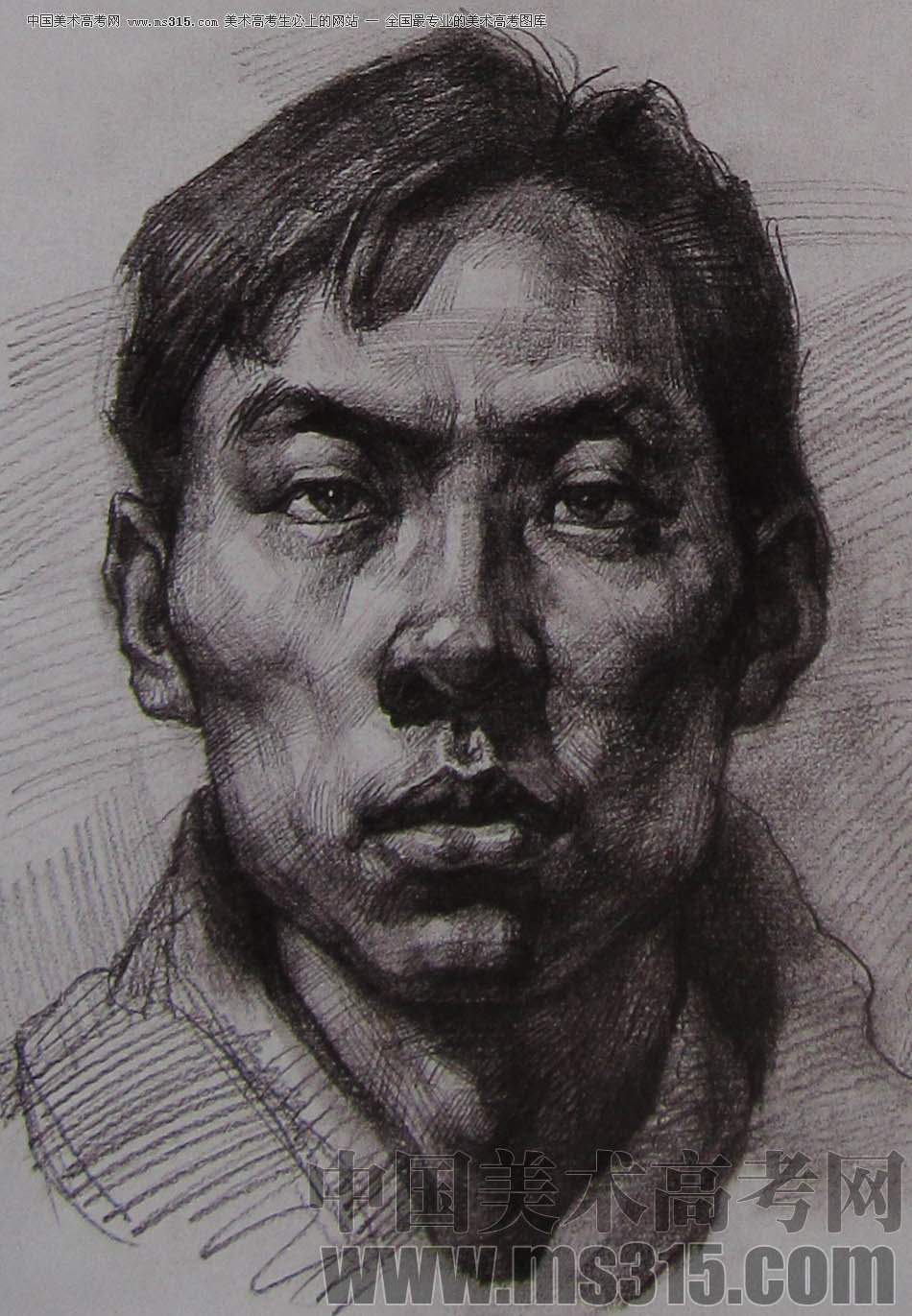 2010-2011年天津美术学院素描优秀试卷38（绘画、雕塑）