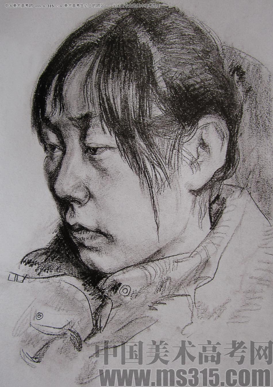 2010-2011年天津美术学院素描优秀试卷40（绘画、雕塑）