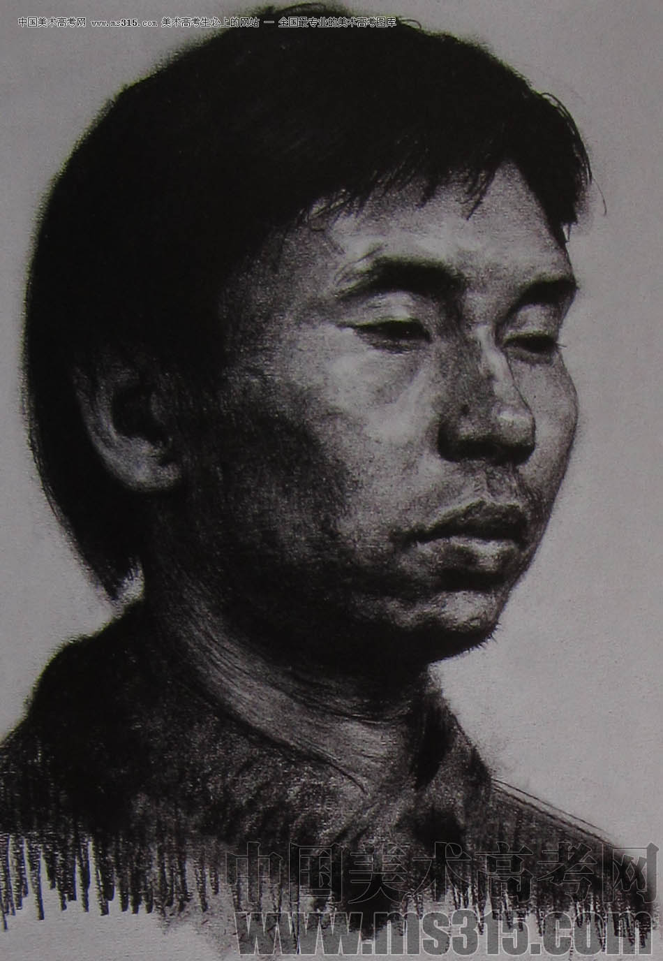 2010-2011年天津美术学院素描优秀试卷42（绘画、雕塑）
