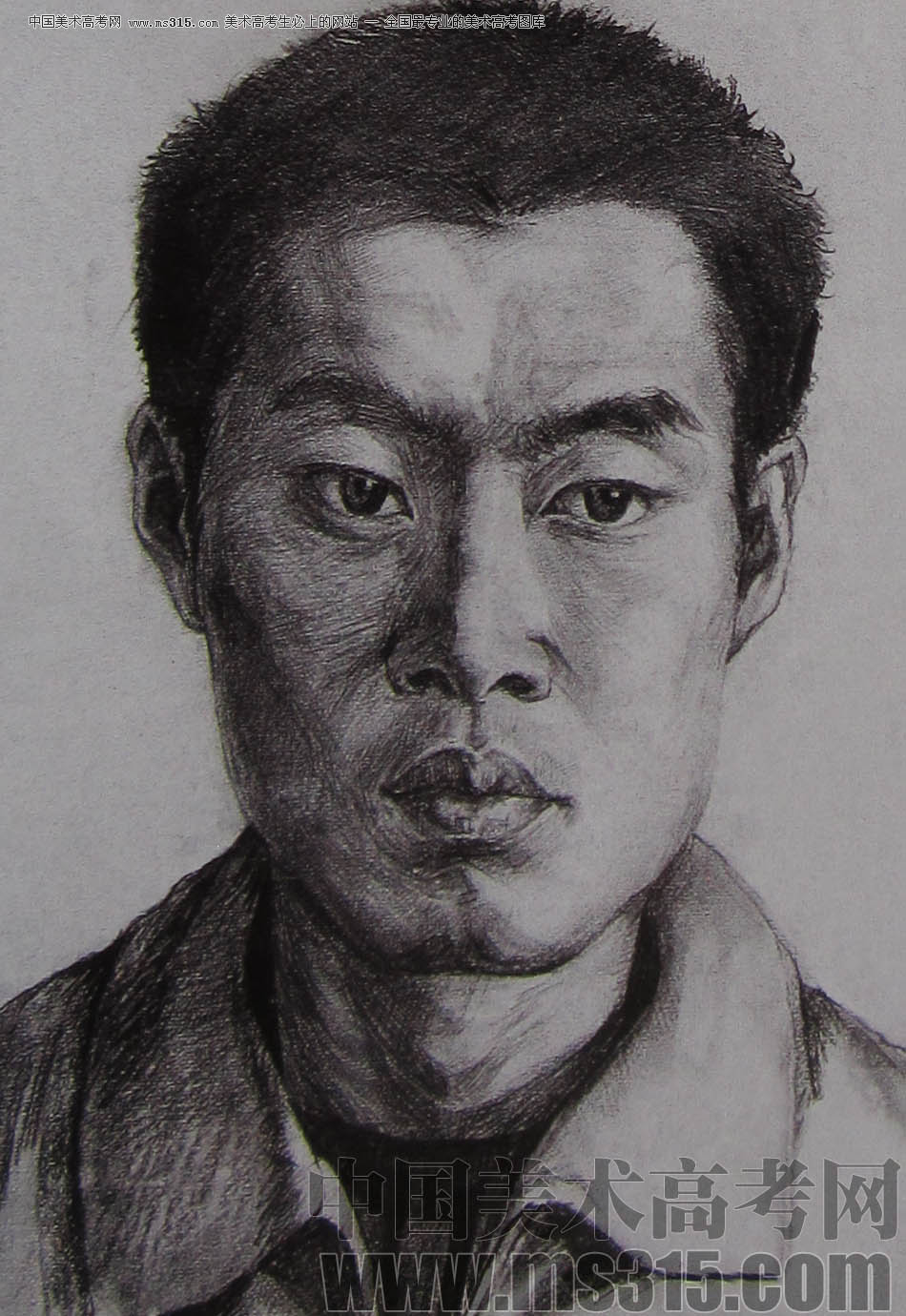 2010-2011年天津美术学院素描优秀试卷53（绘画、雕塑）