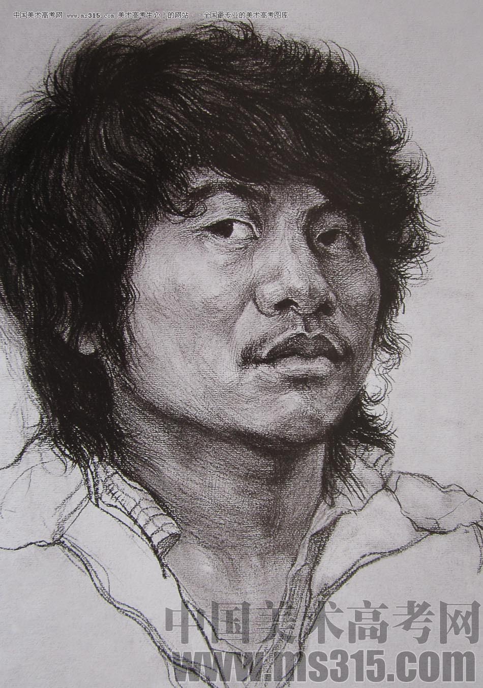2010-2011年天津美术学院素描优秀试卷55（绘画、雕塑）