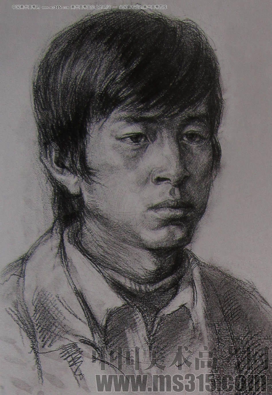 2010-2011年天津美术学院素描优秀试卷57（绘画、雕塑）