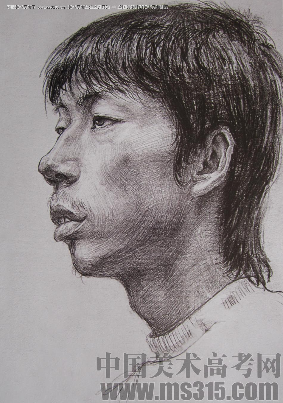2010-2011年天津美术学院素描优秀试卷59（绘画、雕塑）