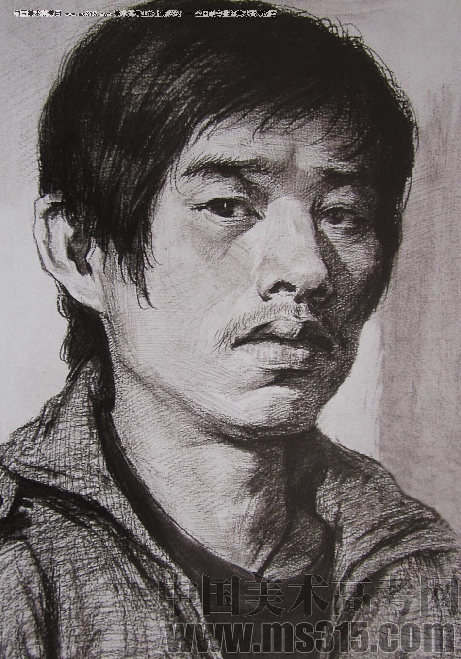 2010-2011年天津美术学院素描优秀试卷60（绘画、雕塑）