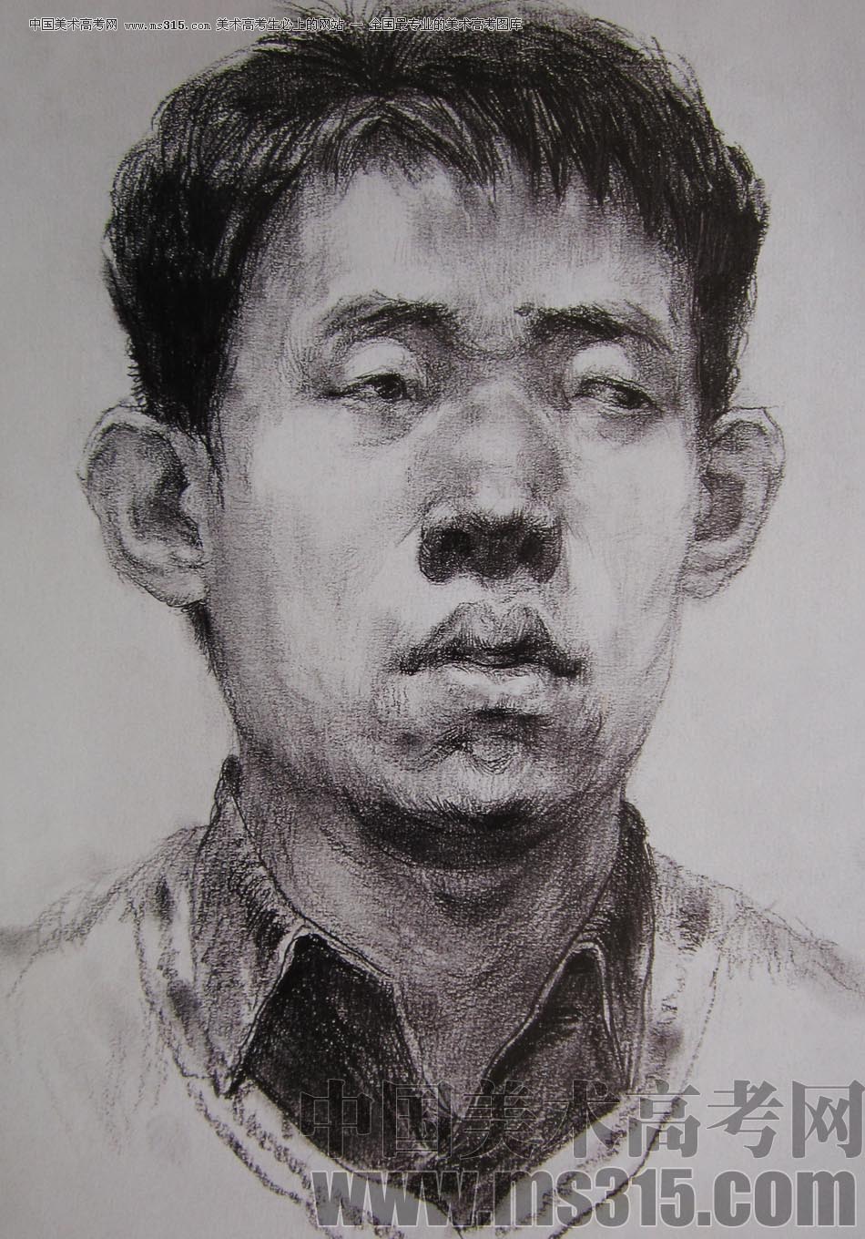 2010-2011年天津美术学院素描优秀试卷61（绘画、雕塑）